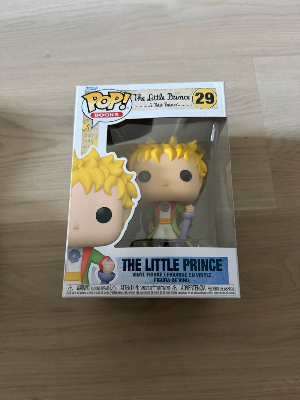 Funko Pop! The Little Prince Vinyl Figure - Yellow Hair, Multicolor Outfit